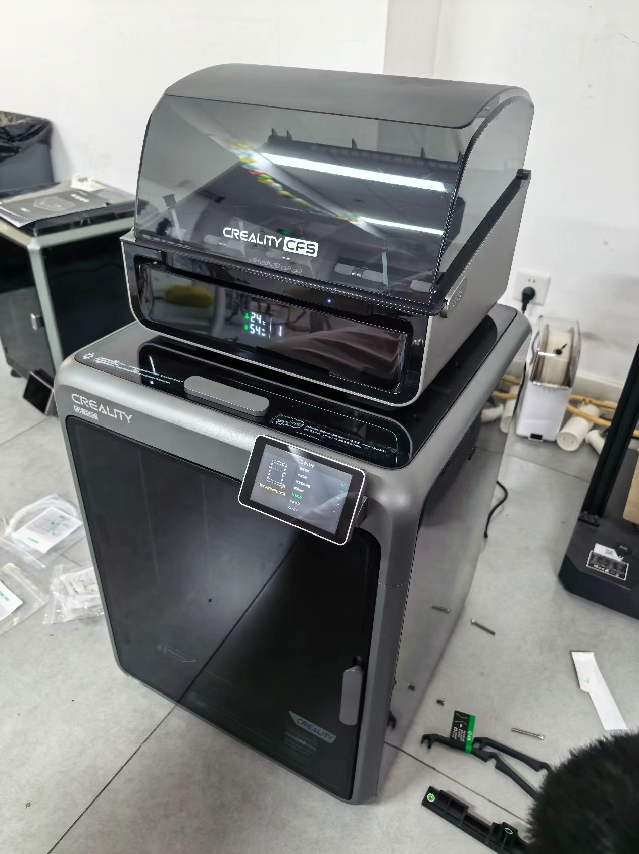 校园内安装的打印设备 / Printing equipment installed on campus